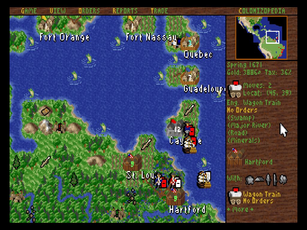 Dammit. Now I will never graduate. Colonization has been ported to Linux and can be installed from this link. Complete with fantastic music!